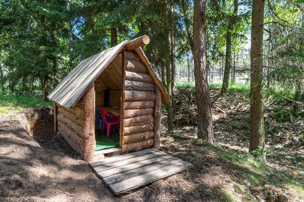 Wrzosowe Wzgorze - Domek Wiejski Klaczno Kültér fotó